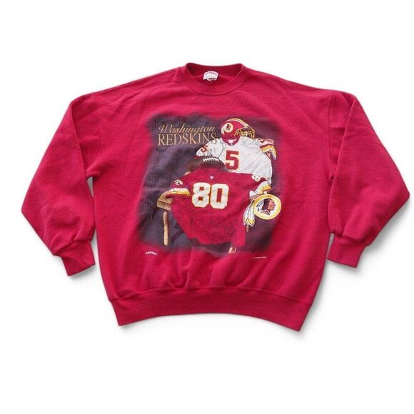 Nutmeg Mills Vintage 1994 Washington Redskins Commanders Sweatshirt Men's XL - Picture 1 of 9